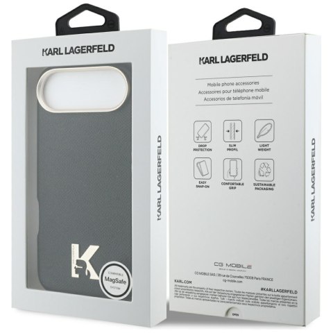 Etui Karl Lagerfeld Karl Head Logo MagSafe do iPhone Air czarny