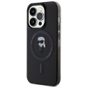 Karl Lagerfeld KLHMP14LHFCKNOK iPhone 14Pro 6.1" czarny/black hardcase IML Ikonik MagSafe