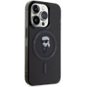 Karl Lagerfeld KLHMP14LHFCKNOK iPhone 14Pro 6.1" czarny/black hardcase IML Ikonik MagSafe