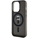 Karl Lagerfeld KLHMP14LHFCKNOK iPhone 14Pro 6.1" czarny/black hardcase IML Ikonik MagSafe