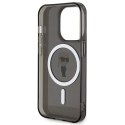 Karl Lagerfeld KLHMP14LHFCKNOK iPhone 14Pro 6.1" czarny/black hardcase IML Ikonik MagSafe
