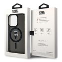 Karl Lagerfeld KLHMP14LHFCKNOK iPhone 14Pro 6.1" czarny/black hardcase IML Ikonik MagSafe