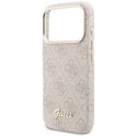 Etui Guess 4G Script MagSafe do iPhone 17 Pro różowy