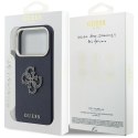 Etui Guess FW Resin Logo do iPhone 17 Pro Max niebieski