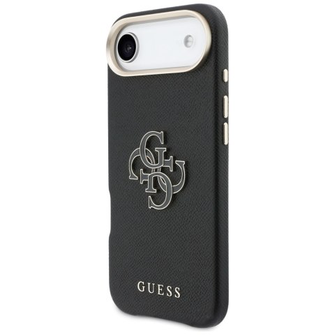 Etui Guess FW Resin Logo do iPhone Air czarny