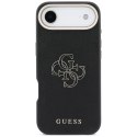 Etui Guess FW Resin Logo do iPhone Air czarny