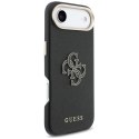 Etui Guess FW Resin Logo do iPhone Air czarny