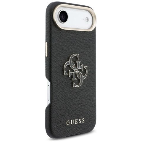 Etui Guess FW Resin Logo do iPhone Air czarny