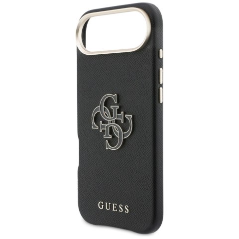 Etui Guess FW Resin Logo do iPhone Air czarny