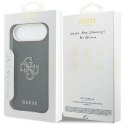 Etui Guess FW Resin Logo do iPhone Air czarny