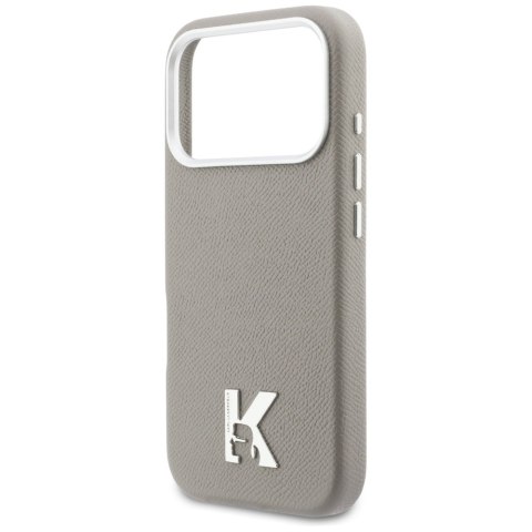 Etui Karl Lagerfeld Karl Head Logo MagSafe do iPhone 17 Pro Max szary