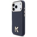 Etui Karl Lagerfeld Karl Head Logo MagSafe do iPhone 17 Pro niebieski