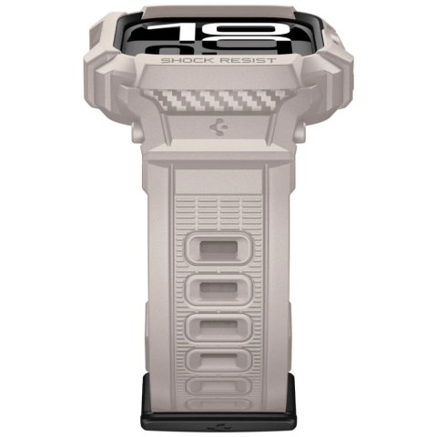 Etui Spigen Rugged Armor Pro V2 do Apple Watch 10/11 (46mm) dune beige