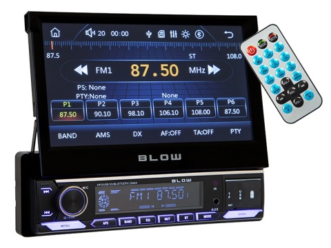 Radio BLOW SlideX RDS/MP3/USB/micro SD/BLUETOOTH