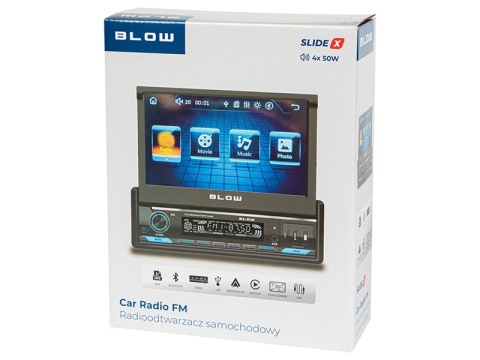Radio BLOW SlideX RDS/MP3/USB/micro SD/BLUETOOTH