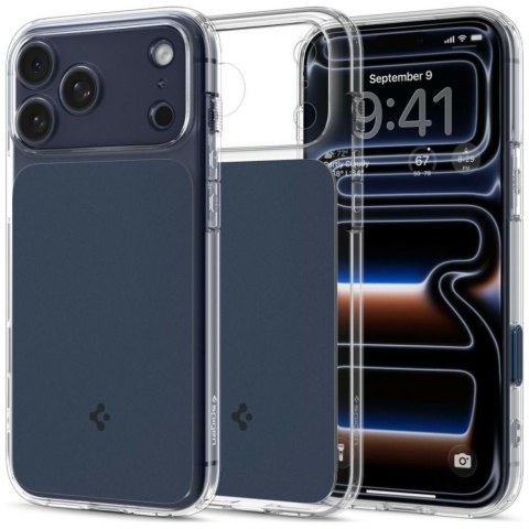 Etui Spigen Ultra Hybrid T Mag MagSafe do iPhone 17 Pro Max niebieski
