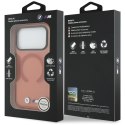 Etui BMW M IML Shockproof Metal Logos MagSafe do iPhone 17 Pro Max pomarańczowy