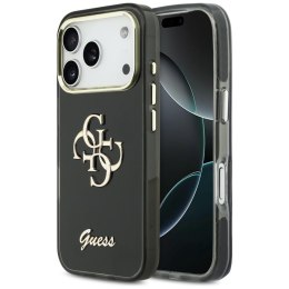 Etui Guess IML 4G Script Metal do iPhone 17 Pro czarny