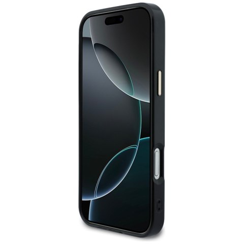 Etui Guess IML Peony Dot MagSafe do iPhone 17 Pro Max czarny