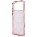 Etui Guess IML Peony Dot MagSafe do iPhone 17 Pro Max różowy