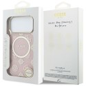 Etui Guess IML Peony Dot MagSafe do iPhone 17 Pro Max różowy