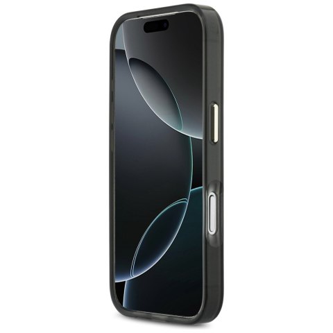 Etui Guess IML Script Metal MagSafe do iPhone 17 Pro czarny