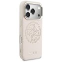 Etui Guess Perforated 4G MagSafe do iPhone 17 Pro Max różowy