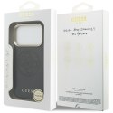 Etui Guess Perforated 4G MagSafe do iPhone 17 Pro czarny