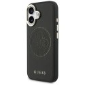 Etui Guess Perforated 4G MagSafe do iPhone 17 czarny