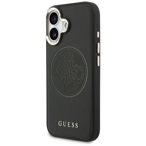 Etui Guess Perforated 4G MagSafe do iPhone 17 czarny