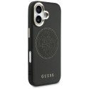 Etui Guess Perforated 4G MagSafe do iPhone 17 czarny