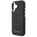 Etui Guess Perforated 4G MagSafe do iPhone 17 czarny