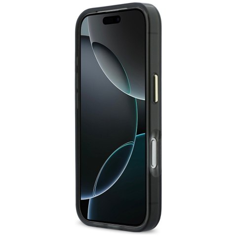 Etui Karl Lagerfeld IML Choupettes Karl Script Logo MagSafe do iPhone 17 Pro czarny