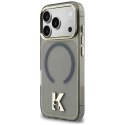 Etui Karl Lagerfeld IML K Head Logo MagSafe do iPhone 17 Pro Max czarny