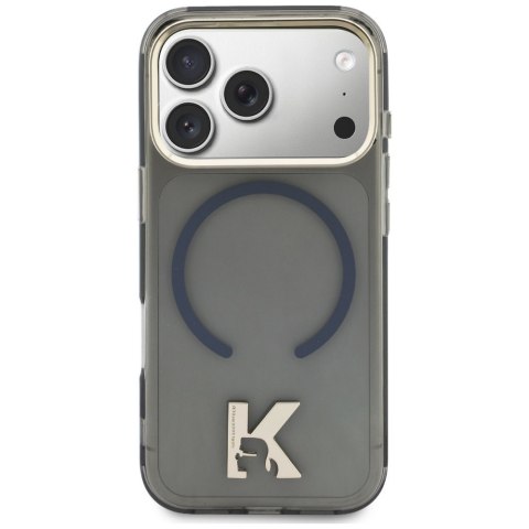 Etui Karl Lagerfeld IML K Head Logo MagSafe do iPhone 17 Pro Max czarny