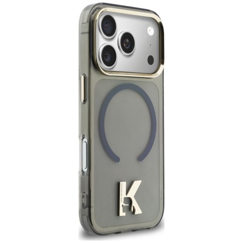 Etui Karl Lagerfeld IML K Head Logo MagSafe do iPhone 17 Pro Max czarny