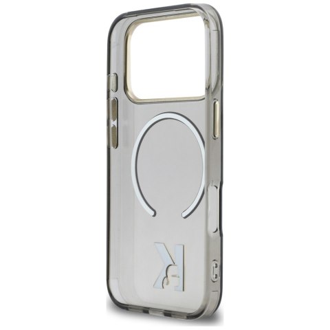 Etui Karl Lagerfeld IML K Head Logo MagSafe do iPhone 17 Pro Max czarny