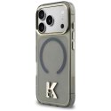 Etui Karl Lagerfeld IML K Head Logo MagSafe do iPhone 17 Pro czarny