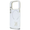 Etui Karl Lagerfeld IML K Head Logo MagSafe do iPhone 17 Pro przezroczysty