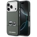 Etui Karl Lagerfeld IML Karl & Choupette Peekaboo Logo MagSafe do iPhone 17 Pro Max czarny
