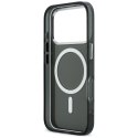 Etui Karl Lagerfeld IML Karl & Choupette Peekaboo Logo MagSafe do iPhone 17 Pro Max czarny