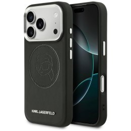 Etui Karl Lagerfeld K Head Point Logo MagSafe do iPhone 17 Pro czarny