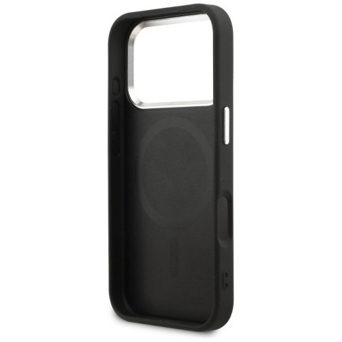 Etui Karl Lagerfeld K Head Point Logo MagSafe do iPhone 17 Pro czarny