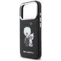 Etui Karl Lagerfeld Karl & Choupette Back Logo MagSafe do iPhone 17 Pro czarny