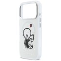 Etui Karl Lagerfeld Karl & Choupette Back MagSafe do iPhone 17 Pro Max przezroczysty