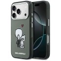 Etui Karl Lagerfeld Karl & Choupette Back MagSafe do iPhone 17 Pro czarny