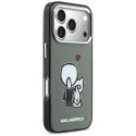 Etui Karl Lagerfeld Karl & Choupette Back MagSafe do iPhone 17 Pro czarny