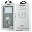 Etui Karl Lagerfeld Karl & Choupette Back MagSafe do iPhone 17 Pro czarny