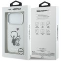 Etui Karl Lagerfeld Karl & Choupette Back MagSafe do iPhone 17 Pro przezroczysty