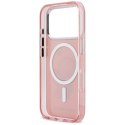 Etui Karl Lagerfeld Karl & Choupette Back MagSafe do iPhone 17 Pro różowy